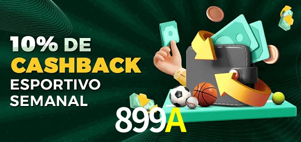 10% de bônus de cashback na 899A